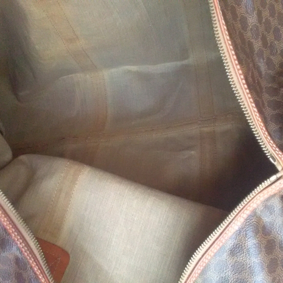 BEAUTIFUL CELINE DUFFLE BAG (EXTREMELY LARGE) FABULOUS CONDITION LEATHER TRIM - Picture 15 of 17